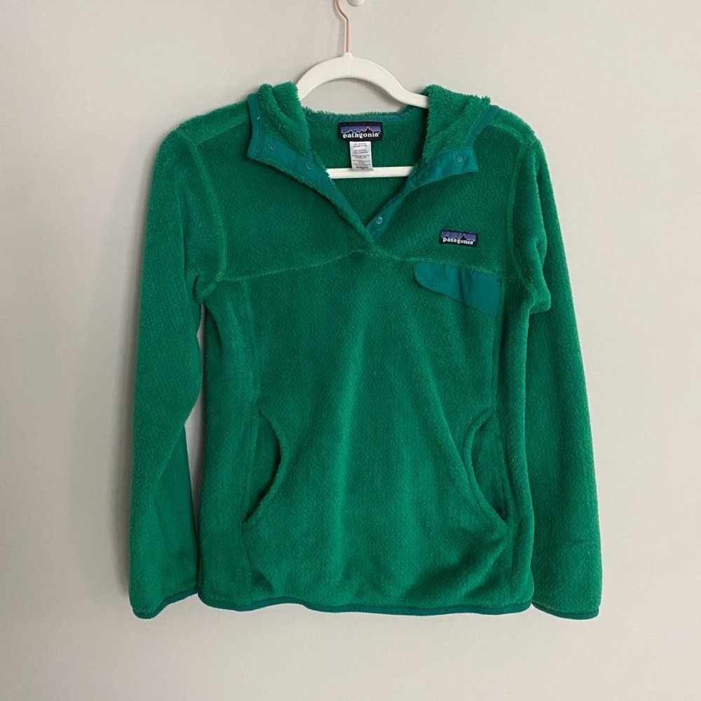 Patagonia Re-Tool Snap-T Fleece Pullover Hoodie - Picture 1 of 4